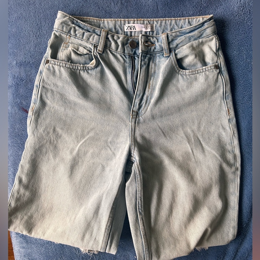 Zara distressed denim collection jeans - Picture 7 of 15